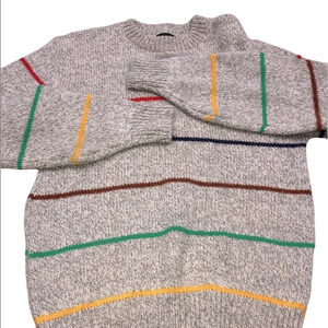 PINE STATE size large vintage striped sweater